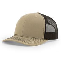 Gorras Personalizadas con Logotipo Personalizado, Gorra Richardson 112 Trucker de Corduroy Blanco/Marrón