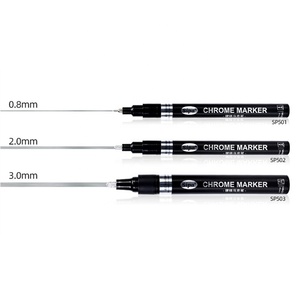 OEM Bóng Gundam Nhựa Mô Hình Tự Làm Sơn Bạc Chrome Đánh Dấu Bút Vàng Đạn Vĩnh Viễn Chất Lỏng Crom Cho Đánh Dấu Bút - Product Image 3