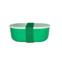 Nouvelle boîte à bento japonaise ovale pour enfants, compartimentée, en PP de qualité alimentaire, compatible micro-ondes, avec fermeture à sangle élastique, 501-800ML