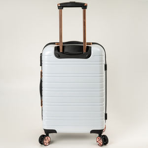 กระเป๋าเดินทางแบบถือขึ้นเครื่องน้ำหนักเบาขนาด 20 นิ้ว ผลิตจากวัสดุ ABS พร้อมกุญแจล็อค TSA ซับในโพลีเอสเตอร์ หูหิ้วนุ่ม และล้อ 4 ล้อ - Product Image 5