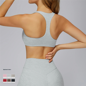 Nuovo Arrivo Reggiseno Sportivo da Donna ad Alto Sostegno, Semplice, per Palestra e Fitness, con Schiena Bella, Comodo, Senza Ferretto, per Yoga - Product Image 2