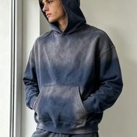 Sweat à capuche surdimensionné pour homme avec motif 3D en relief, assorti à des sweats à capuche ou des t-shirts unis, nouveau style