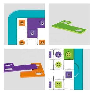 Trò Chơi IQ Bảng Ghép Màu Đồ Chơi Giáo Dục Động Vật Hình Chữ L Trò Chơi Ghép Hình Trò Chơi Ghép Hình 2 Cấp Độ - Product Image 5