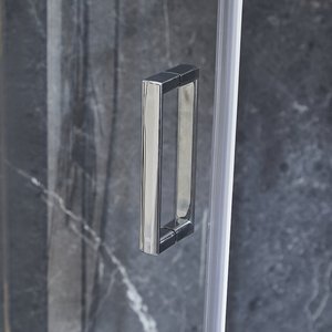 Bagno con doccia in vetro bianco per uso domestico - Product Image 4