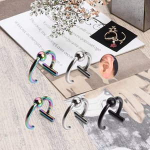 <span class=keywords><strong>Faux</strong></span> Piercing Nez <span class=keywords><strong>Anneau</strong></span> Non Piercing Corps Bijoux En Acier Inoxydable <span class=keywords><strong>Labret</strong></span> Narine <span class=keywords><strong>Anneau</strong></span> De Mode Corps Bijoux - Product Image 5