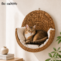 Panier suspendu tissé à la main, nouvelle collection, fabrication artisanale, panier pour chat, panier pour chien, luxe, premium, lit pour chiot d'hiver