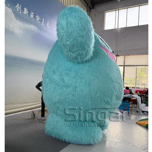 Inflable Publicitario Grande de 3m, <span class=keywords><strong>Monstruo</strong></span> Verde de Dibujos Animados en Oxford 300D, con Ventilador Incorporado, para Exhibiciones y Decoración de Festivales - Product Image 3