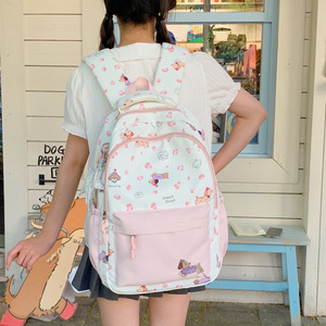 <b>Backpack</b> minimalist versatile high-capacity stylish lightweight cute - Product Image 3
