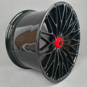 Rines de Aleación de Aluminio Forjados Personalizados en Negro Cromado para Autos de Pasajeros, 5x112 5x114.3 5x120 18 20 24 26 Pulgadas, para <span class=keywords><strong>Lamborghini</strong></span> - Product Image 2