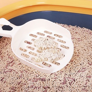 Pelle à litière pour chat, pelle à excréments pour chat, grande taille, pelle à litière à trous fins, petite pelle à litière pour tofu, fournitures de nettoyage pour animaux de compagnie - Product Image 1