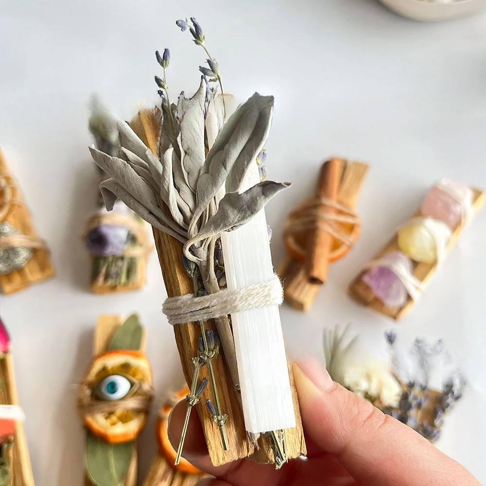 Sauge + bâton de plâtre