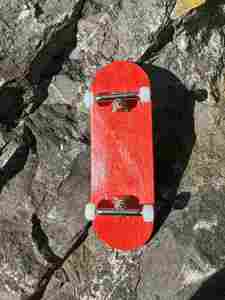 Mini planche à roulettes complète en bois, 5 plis d'érable, skateboards personnalisés, mini fingerboards - Product Image 3