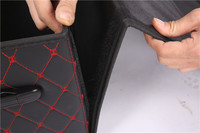 Accessoires d'intérieur de voiture à motif de diamant élégant pour le rangement et l'organisation du coffre Compatible avec la série 2 et le modèle 3