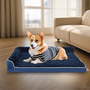 Cama para Mascotas Cálida de Invierno Más Vendida con Cojín <span class=keywords><strong>Extra</strong></span> Grande y Grueso para Perros, <span class=keywords><strong>Extra</strong></span>íble y Lavable - Product Image 6
