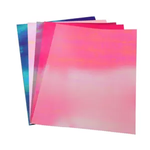 20418 रंग फिल्म कागज A4 210g 5pcs/पाली W/डालने कार्ड वेलेंटाइन दिवस छुट्टी उपहार ऑफसेट प्रिंटिंग, यूवी मुद्रण 5 रंग Ariste