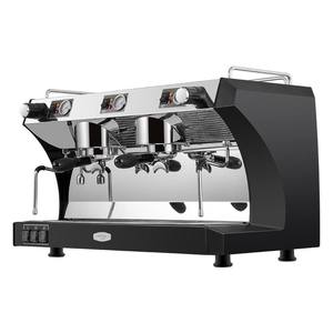 เครื่องชงกาแฟเอสเพรสโซแบบสองหัว 9 บาร์ เครื่องชงกาแฟเอสเพรสโซระดับมืออาชีพ เครื่องชงกาแฟคาปูชิโนสำหรับร้านกาแฟ - Product Image 1