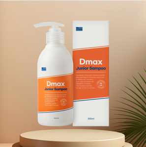 Shampoo Duo Solution DMAX Junior 300ml Formule sans sulfate 5-Free pH équilibré Soin doux pour cuir chevelu sensible Nourrissant Naturel - Product Image 3