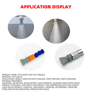 Miệng phẳng nhựa Duckbill vòi phun pha chế phụ kiện máy quạt hình vòi phun pha chế - Product Image 4