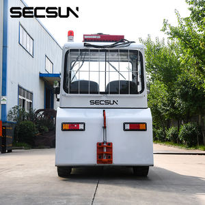 SECSUN bertenaga baterai bagasi bandara Tow 20 ton 25 ton 30 ton pesawat listrik traktor penarik dengan kabin - Product Image 4