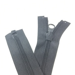 Tùy chỉnh 5 # Da PU màng chống thấm nước <span class=keywords><strong>nylon</strong></span> dây kéo tự khóa trượt mở-end tính bền vững cho áo khoác may mặc - Product Image 4