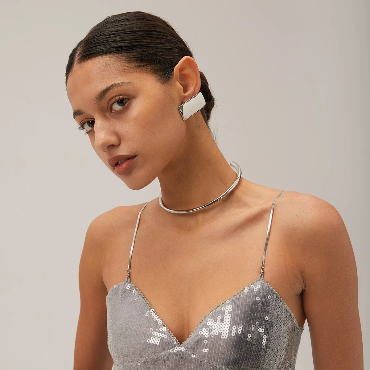 earrings studs chunky classy waterproof