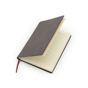 Customizable A5 Softcover PU Designed Notebook Leather Cover Journal With Embossed Logo - Product Image 2