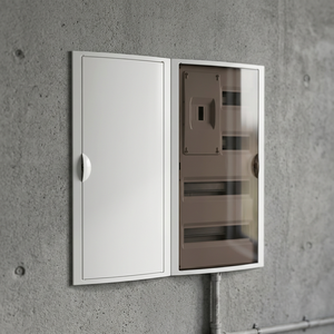 Scatola a incasso per ICP e distribuzione fino a 40 elementi IP40 IK07 Bianco 320x670x75mm. (Solera 5440) - Product Image 3