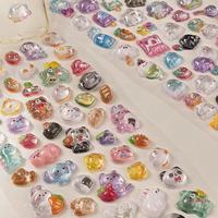 Pegatinas Decorativas de PVC Hechas a Mano con Impresión UV, Impresas con Agua, Personalizadas, con Diseño de Dibujos Animados en 3D, Luminosas, Sólidas, Lindas, para Regalo