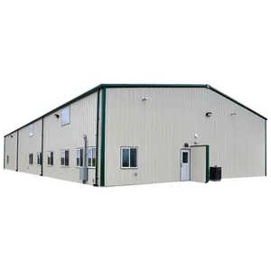 Multi-storey warehouse garage workshop designs steel structure pre fab prefab workshop warehouse garage parking