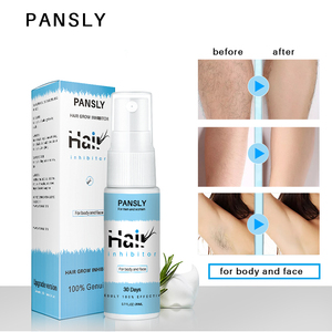 PANSLY <span class=keywords><strong>Spray</strong></span> per inibitore della crescita dei capelli depilazione permanente per braccio/ascelle/gambe/ingrediente delicato crema per capelli incarnita - Product Image 6