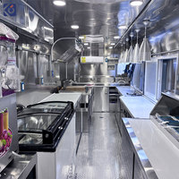 Remolque de Comida Móvil CAMPTRL, Remolque de Catering, Restaurante Móvil, Remolque de Comida Grande con Cocina Totalmente Equipada con Certificación CE DOT