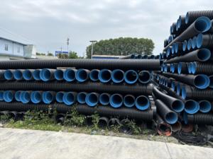 Tubería de Drenaje de Plástico <span class=keywords><strong>Corrugado</strong></span> de Doble Pared de HDPE Perforado de Alta Calidad DN200-DN800mm - Product Image 5