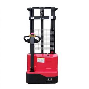 मिनी सेल्फ लोडिंग पैलेट मैनुअल संकीर्ण पहुंच ट्रक स्टेकर इलेक्ट्रिक कांटा स्मार्ट हैंड फोर्कलिफ्ट ले 3 टन - Product Image 4