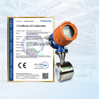 Débitmètre électromagnétique à pince OUMENG OU-258 en acier inoxydable, précision +/-0,5%, plage DN15-DN2000 pour eau conductrice