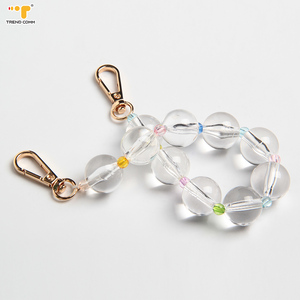 2025 Dropshipping Rhinestone Điện Thoại Charms Vàng Dây Buộc Di Động Carabiner Keychain Pha Lê Nhựa Phong Cách Ins Phong Cách Trường Hợp Điện Thoại - Product Image 4