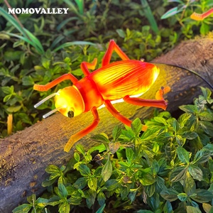 Best-seller Nouvel extérieur réaliste brun brillant <span class=keywords><strong>3d</strong></span> géant décoration de Noël simulé motif dynamique lampe à insectes - Product Image 6