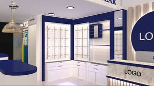 Armoires à lunettes personnalisées éclairées par LED |   Meubles d'exposition optiques élégants pour les marques branchées |   Aménagements modernes pour magasins de détail - Product Image 6