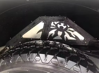Kits d'ailes intérieures Poison Spyder pour Jeep JK Wranglers 2007-2017