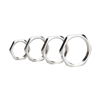 Écrou de blocage hexagonal fin en laiton nickelé, demi-écrou hexagonal pour raccords de tuyauterie, écrou personnalisé M8-M80, fabricants de boulons et d'écrous