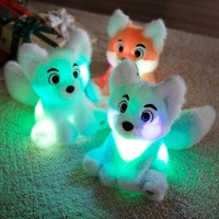 Peluche Renard Luminescent Adorable Personnalisé pour la Vente en Gros, Modèle Animal Décoratif