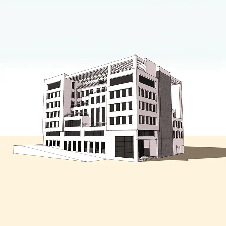 स्पेन में बिक्री अपार्टमेंट कार्यालय की इमारत के लिए अपार्टमेंट अफ्रीका इस्पात संरचना पूर्वनिर्मित घर