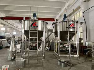 Industriële droge poeder specerijen suikerpoeder tijdelijke opslagtank roestvrij staal voedselpoeder silo leverancier - Product Image 4