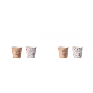 ถ้วยกาแฟแบบใช้แล้วทิ้ง ชุดถ้วยกระดาษ 50 ใบ สำหรับเครื่องดื่มร้อน ใช้ในงานปาร์ตี้ - Product Image 1
