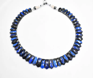 Meilleure vente Labradorite tour de cou Style déclaration collier à facettes perle d'eau douce charme classique pour la fête mode colliers de perles - Product Image 3