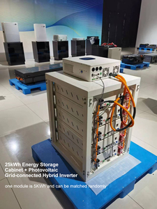 Système d'énergie à batterie lithium-fer empilable <span class=keywords><strong>48V</strong></span> 51.2V 5-30kWh avec onduleur monté en rack à haute efficacité <span class=keywords><strong>LIon</strong></span> Pack - Product Image 6