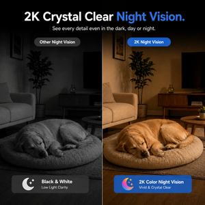 Cámara <span class=keywords><strong>para</strong></span> Mascotas con Láser, 2K, 5G, WiFi, Seguimiento Automático, 355 PTZ, Audio Bidireccional, Modo de Privacidad, Control por Aplicación Multiusuario, Monitor <span class=keywords><strong>para</strong></span> Bebés - Product Image 3