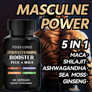 Natural Testosterone-Booster <strong>Capsules</strong> Ashwagandha Fenugreek For Men's Libido Workout Performance Adult <strong>Herbal</strong> Supplement Energy - Product Image 2