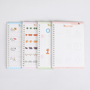 4 Uds. Libro mágico hundido ruso para niños, libros <span class=keywords><strong>de</strong></span> escritura a mano, cuadernos mágicos para niños - Product Image 4