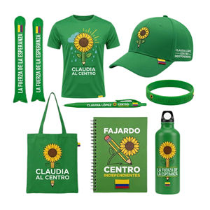 Cadeaux souvenirs personnalisés sur le thème de la centriste CCH pour les campagnes électorales nationales colombiennes 2026 - Product Image 6