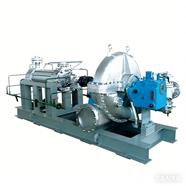 DTEC 100KW-200KW Mini Small Steam Turbine Generator for Biomass Waste Heat Power Plant Electricity Generation